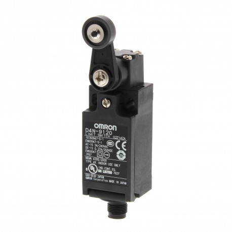 OMRON D4N-9120 D4N-9120 D4N 0020E D4N9120 OMRON Plastic 1NC/1NO Sharp Roller plunger plug Connector M12